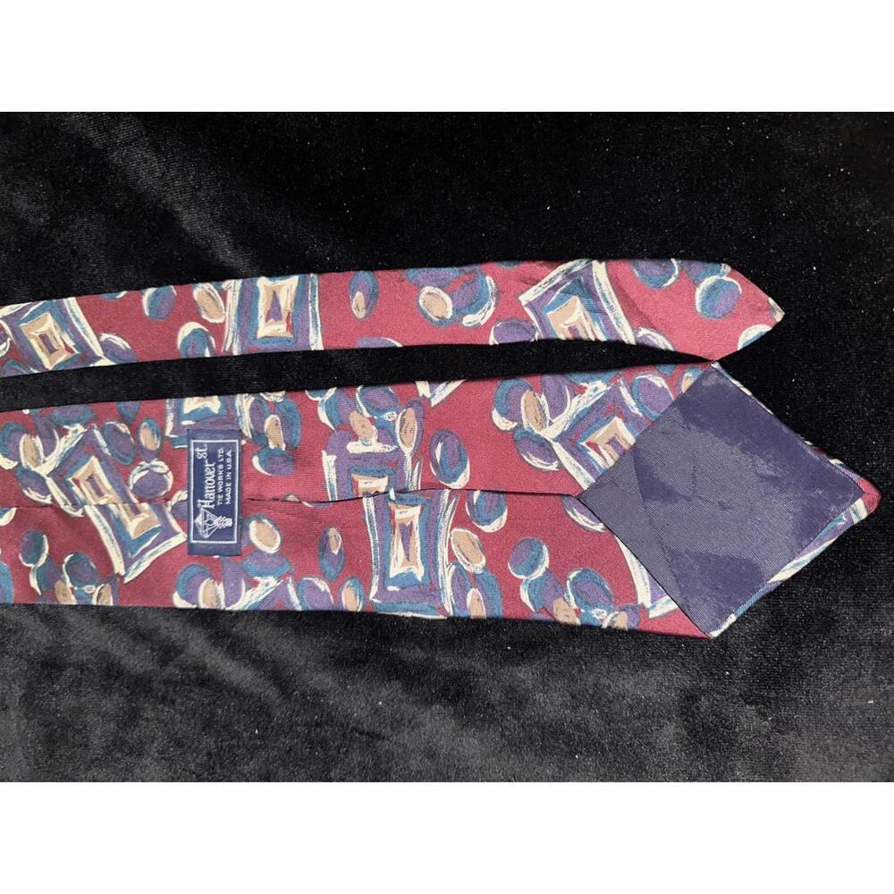 Rumore St. Menswear Tie with Abstract Pattern